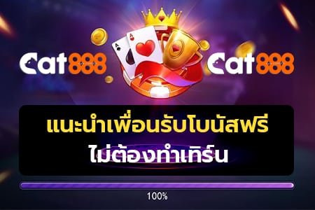 cat888 แนะนำเพื่อน